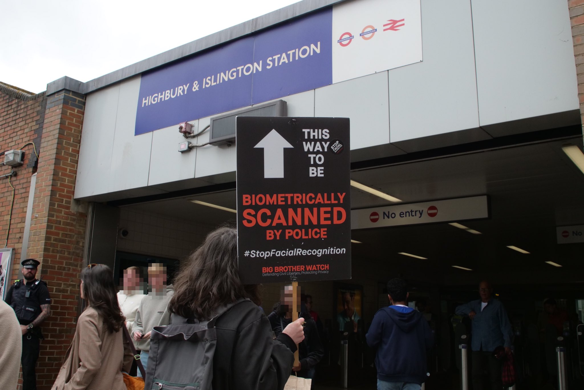 Facial recognition at Islington