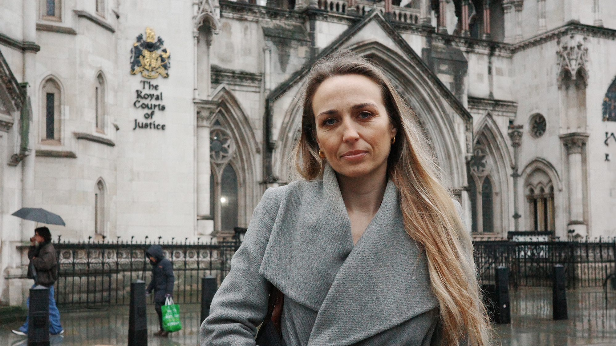 Silkie Carlo outside High Court