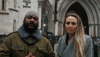 Left Shaun Thompson and Right Silkie Carlo