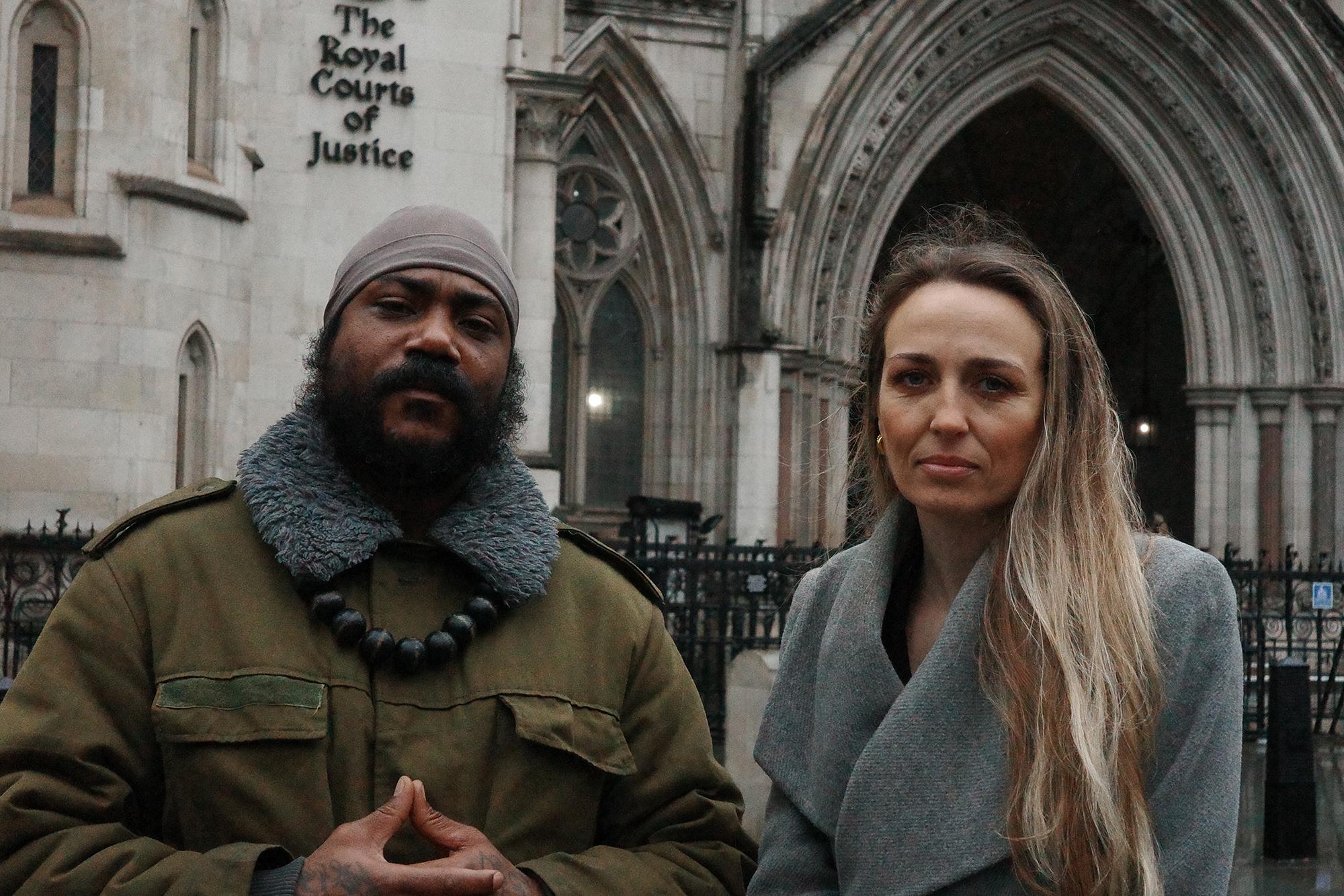 Left Shaun Thompson and Right Silkie Carlo