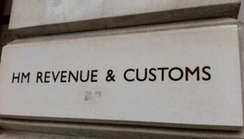 Sign outside HMRC, London