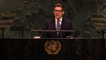 Prime Minister Andy Burnham attends UNGA